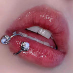 Dragon Claw Opal Zircon Lip Stud