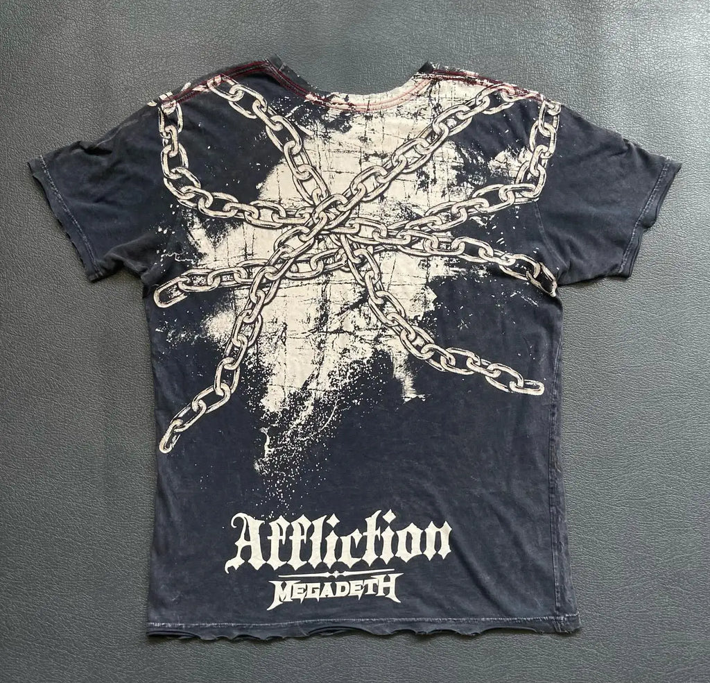 Humpty Lock Print Vintage Cotton T-shirt