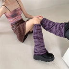 Gothic Ripped Japanese Knit Sock