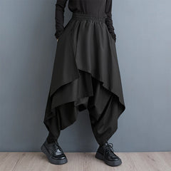 High Waist Gothic Wide Leg Pant