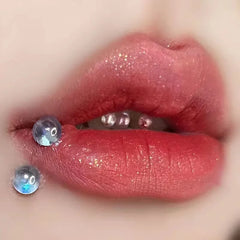Laser Gradient Acrylic Light Lip Stud