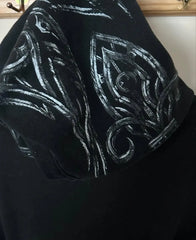 Gothic Skull Oversized Zip Hoodie