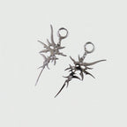 Vintage Crystal Cross Baroque Drop Earring