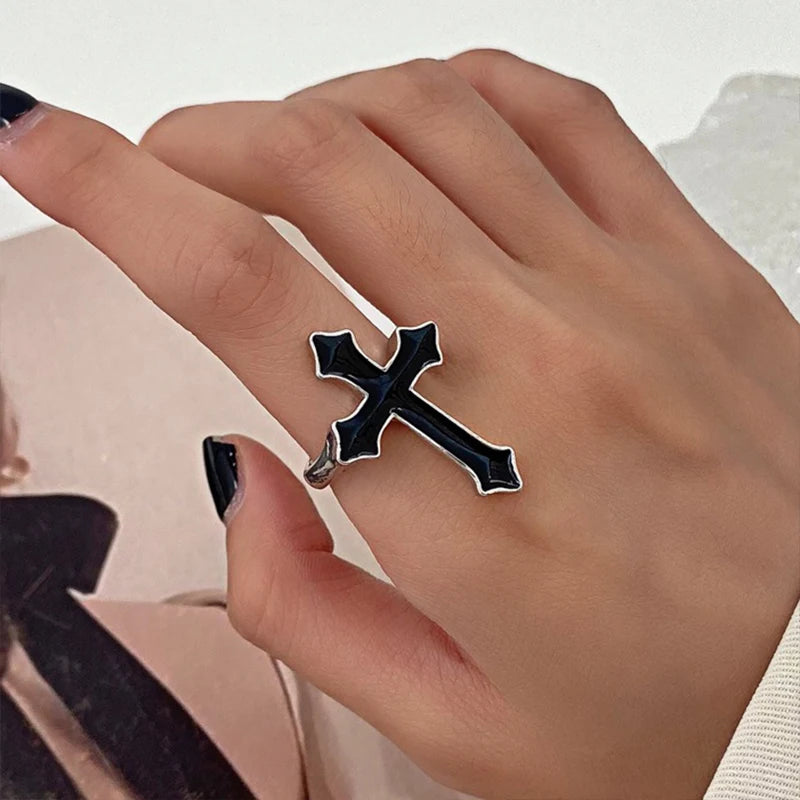 Punk Gothic Bat Wing Ring