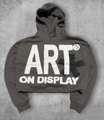 Gothic Pink Washing Zip Hoodie