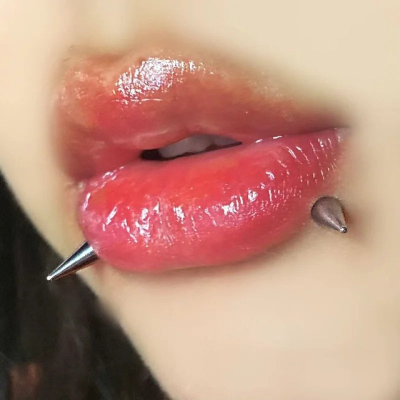 Shark Goth Cyber Lip Stud Main image
