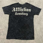 Gothic Print Short Sleeve T-shirt