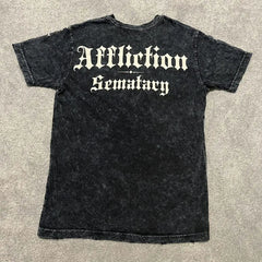 Gothic Print Short Sleeve T-shirt