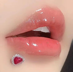 Moon Zirconia Bioflex Lip Stud