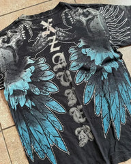 Americana Print Slim Fit Cotton T-shirt