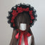 Diablo Kills Gothic Lolita Flat Bonnet Hat