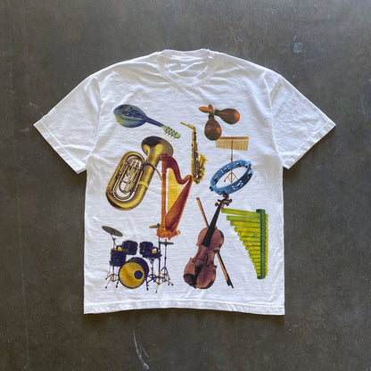 Y2K Acoustic Graphic Printed T-shirt