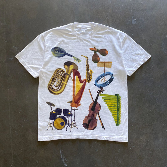 Y2K Acoustic Graphic Printed T-shirt