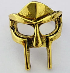 Vintage Mf Doom Mask Gothic Gladiator Ring