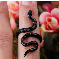 Anime Punk Gothic Snake Ring