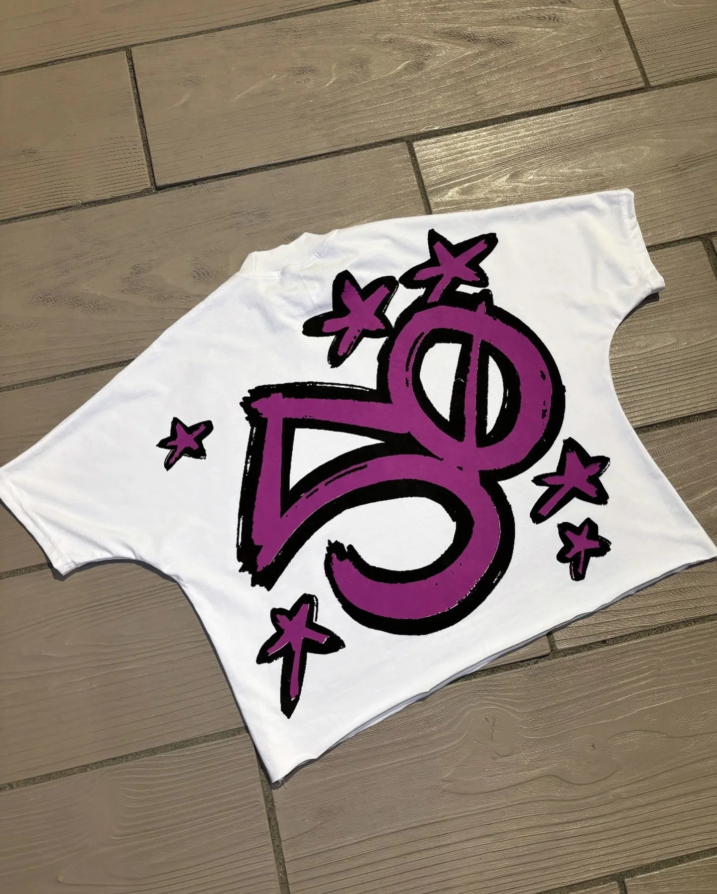 Retro Graphic Oversized Cotton T-shirt