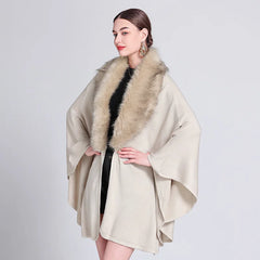 Loose Bat Sleeve Poncho Cloak