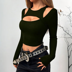 Personalized Trendy Street Style Crop Top