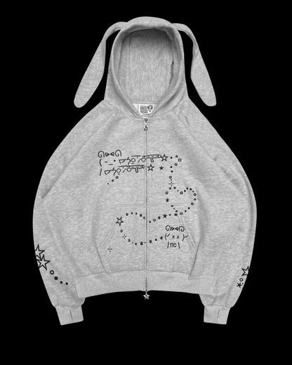 Gothic Rabbit Ears Hoodie