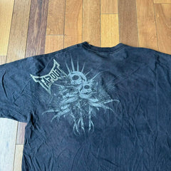 Tapout Skull Graphic Printed Cotton T-shirt