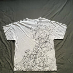 Hip Hop Oversized Cotton T-shirt