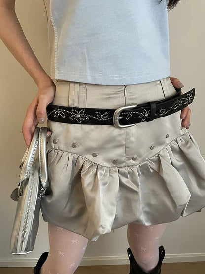 Rivet Y2K Gothic Belt