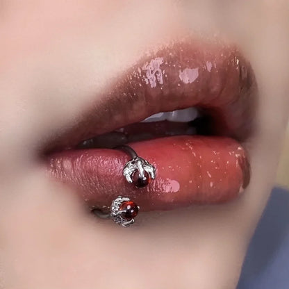 Dragon Claw Opal Lip Stud