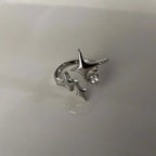 Unisex Retro Wings Skull Gothic Ring