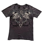 Retro Fashion Print Gothic T-shirt