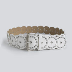 Personalized Gothic Round Rivet Waist Belt