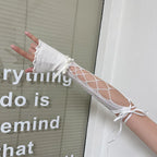 Gothic Punk Lace Strap Glove