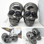 Halloween Black Spider Charm Stud Earring