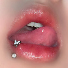 Dragon Claw Opal C-Shaped Lip Stud