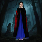 Bat Silhouette Printed Cloak