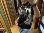 Dying Angel Gothic Oversized T-shirt