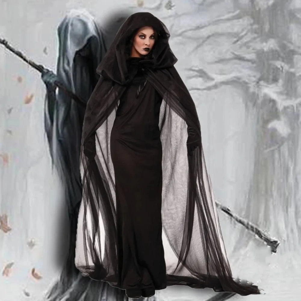 Sheer Mesh Costume Cloak Main image