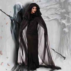 Sheer Mesh Costume Cloak