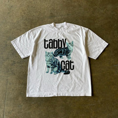 Y2K Vintage Animals Graphic Print T-shirt