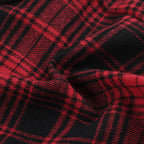 Plaid Sling Crop Corset