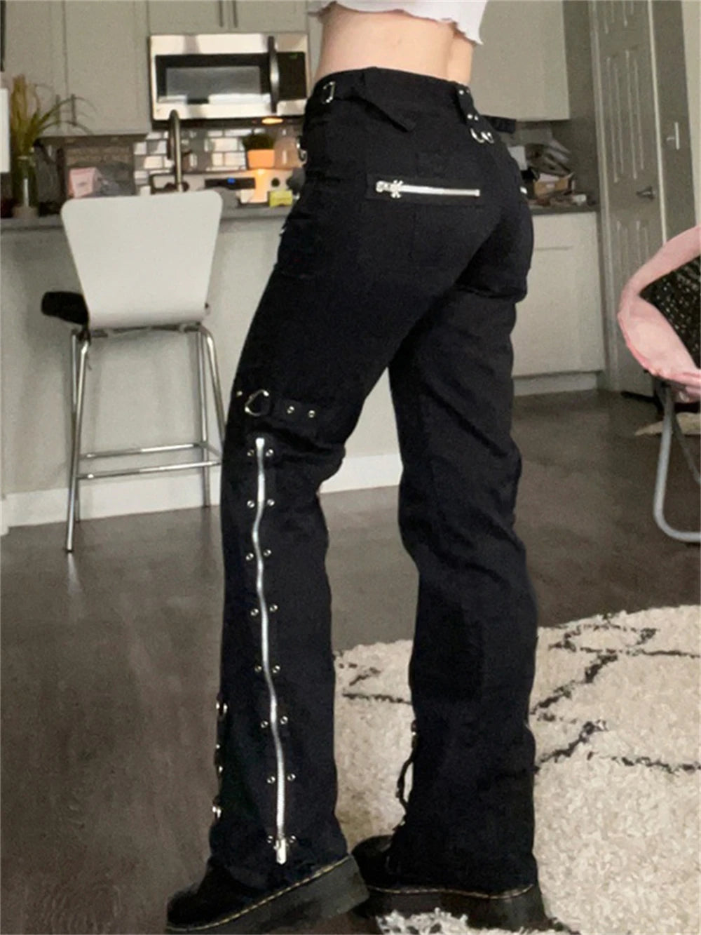 Emo Gothic Y2K Baggy Pant