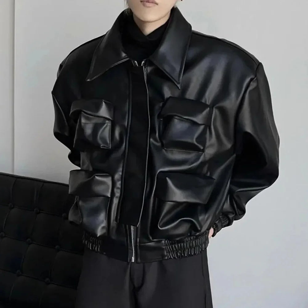 Gothic Style Biker Jacket Main image