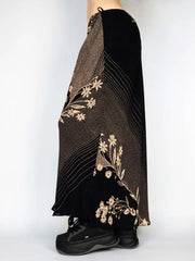 Patchwork Lace Irregular Skirt