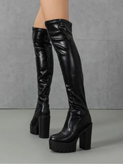 Autumn Winter Platform Gothic Pole Dance Boot