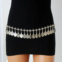 Beach Gothic Tassel Body Waist Chain Belt