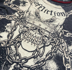 Humpty Lock Print Vintage Cotton T-shirt