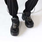 Gothic Lace-Up Ankle Rock Sneaker