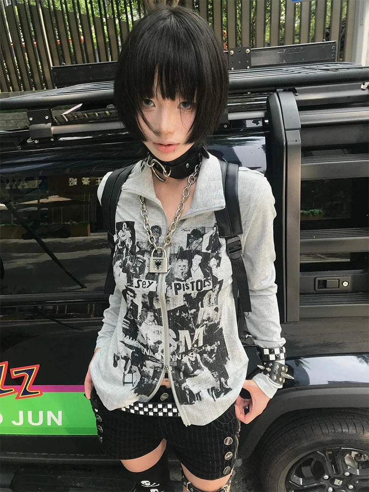 Knit Punk Style Jacket Main image
