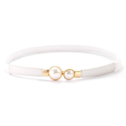 PU Gothic Leather Pin Buckle Belt