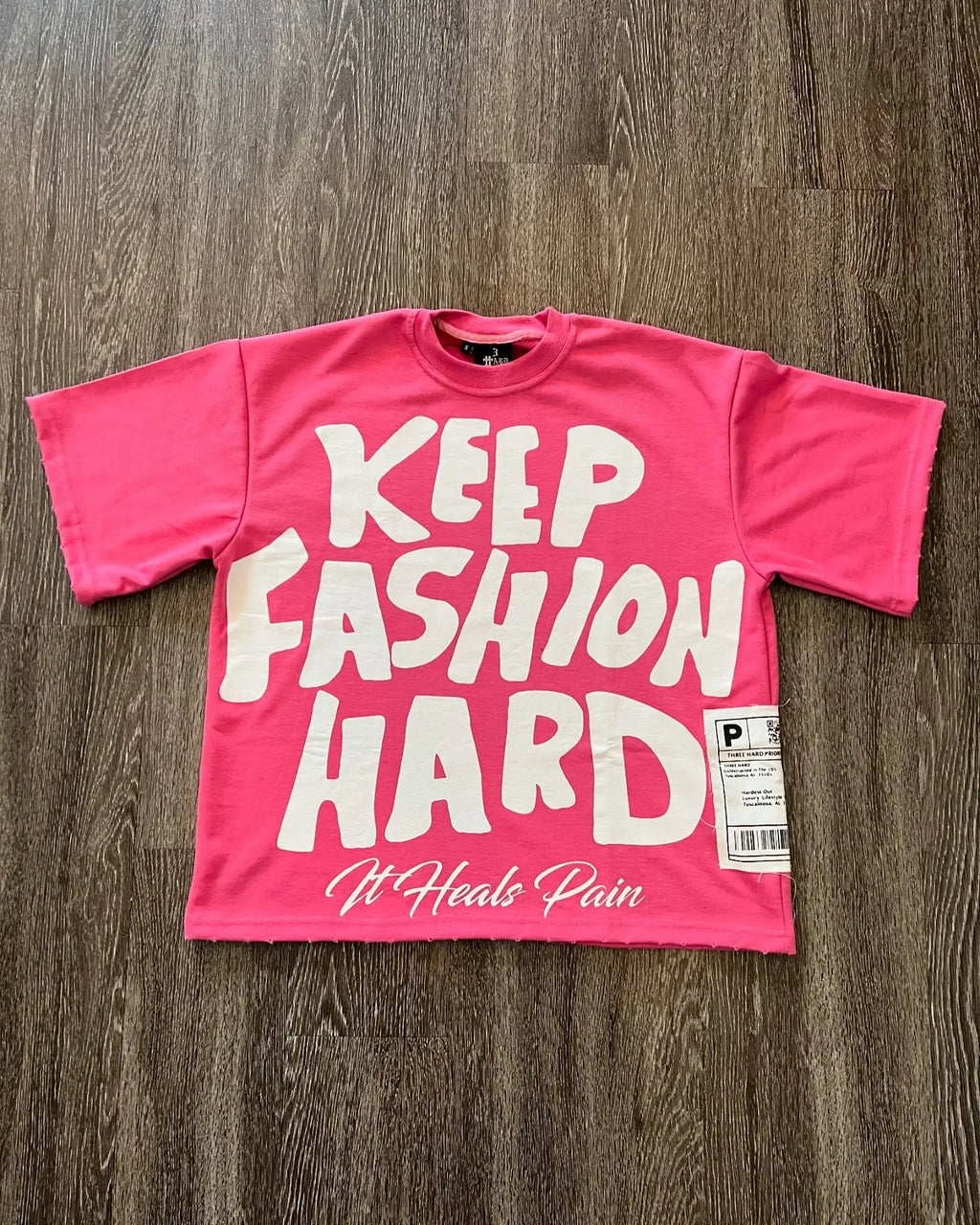 Gothic Hip Hop Letter Print Cotton T-shirt