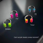 Five-Pointed Star Dragon Claw Titanium Lip Stud